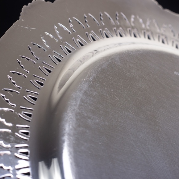 Vintage Birks Silver Tray Rideau Plate 12" - Picture 9 of 10